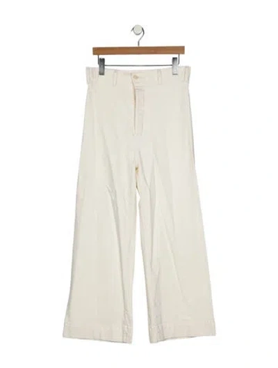 Pre-owned The Great Wide Leg Pants In Neutral