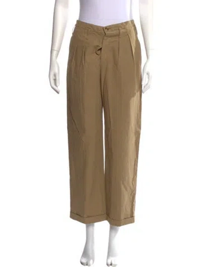 Pre-owned The Great Wide Leg Pants In Neutral