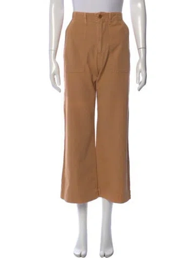 Pre-owned The Great Wide Leg Pants In Neutral