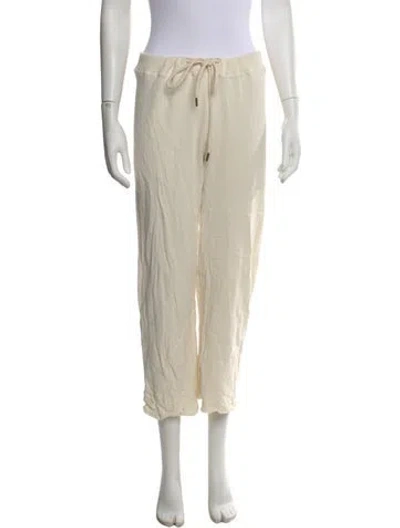 Pre-owned The Great Wide Leg Pants In Neutral