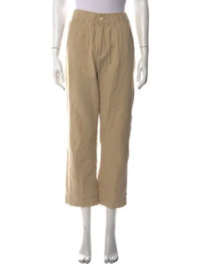 Pre-owned The Great Wide Leg Pants In Neutral