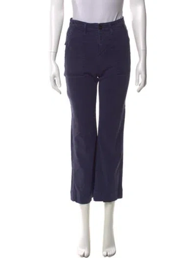 Pre-owned The Great Wide Leg Pants In Purple