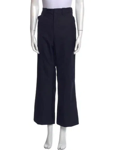 Pre-owned The Great Wide Leg Pants W/ Tags In Black