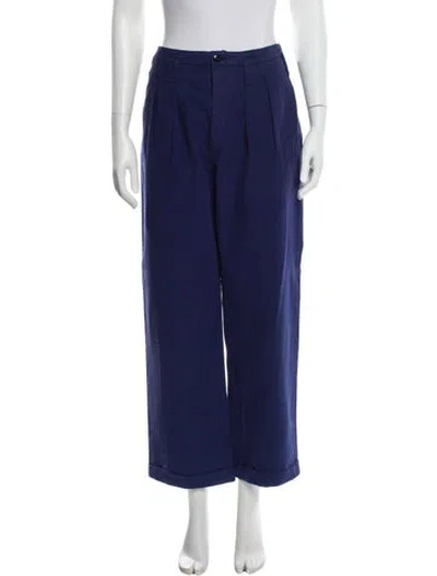 Pre-owned The Great Wide Leg Pants W/ Tags In Blue