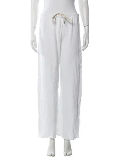 Pre-owned The Great Wide Leg Pants W/ Tags In White