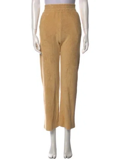 Pre-owned The Great Wide Leg Pants W/ Tags In Yellow