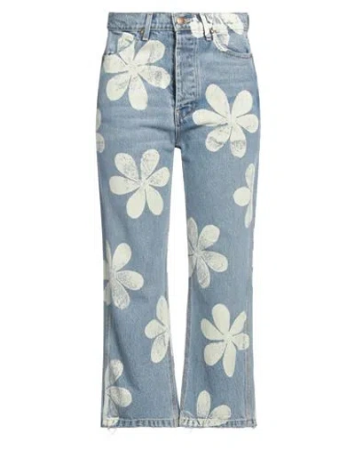 The Great The Hero Indigo Daisy Stamp Jean In Blue