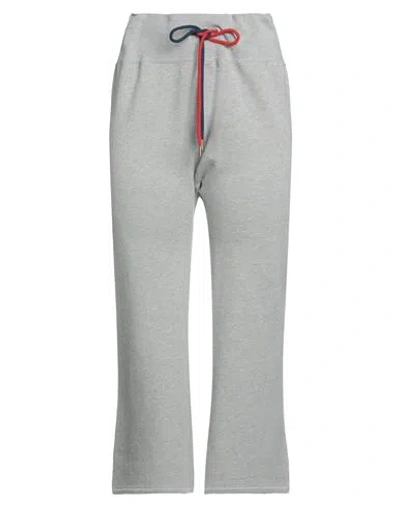 The Great . Woman Pants Grey Size 1 Cotton, Polyester