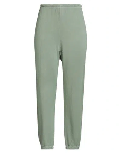 The Great . Woman Pants Light Green Size 2 Cotton