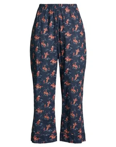 The Great . Woman Pants Midnight Blue Size 0 Cotton