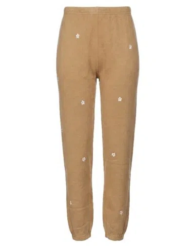 The Great . Woman Pants Sand Size 1 Cotton In Brown