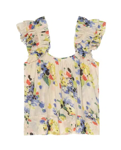 The Great Women's Dove Top In Bright Grove Floral In Multi