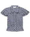 The Great Women's Gardenia Top In Mini Evening Daisy In Multi