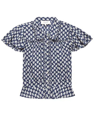 The Great Women's Gardenia Top In Mini Evening Daisy In Multi