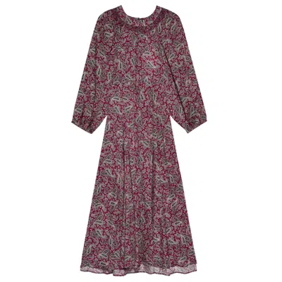 The Great Women's Naples Midi Dress In Festive Paisley Print In Multi