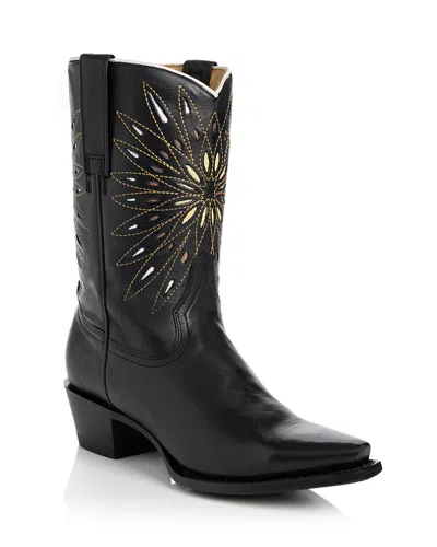 The Great Women's Southwest Leather Western Boots In Multi