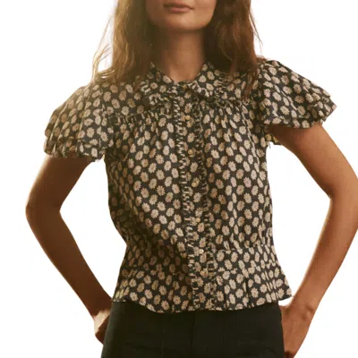 The Great Women's The Gardenia Top In Mini Evening Daisy In Multi