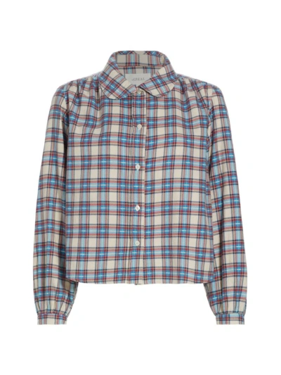 The Great Women's The Tableau Plaid Top In Market Plaid