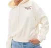 The Greii Rolling Stone Hoodie In Pale Buttercream