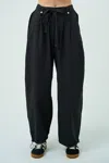 The Greii Women's Tie Your Parachute Pants In Black In Black