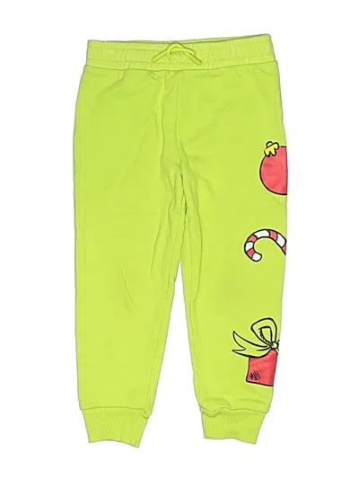 Pre-owned The Grinch Kids' Casual Pants In Green