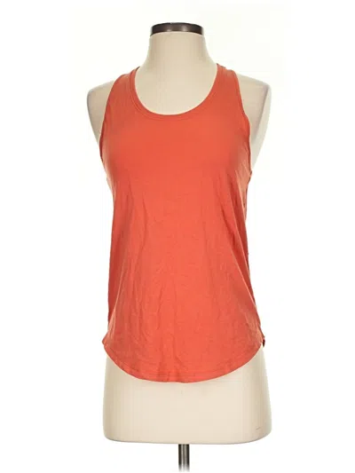 Pre-owned The Group By Babaton Active Tank Top In Orange