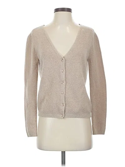 Pre-owned The Group By Babaton Cardigan Sweater In Brown