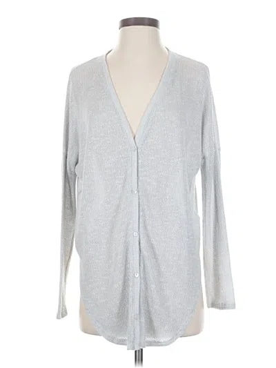 Pre-owned The Group By Babaton Cardigan Sweater In Gray