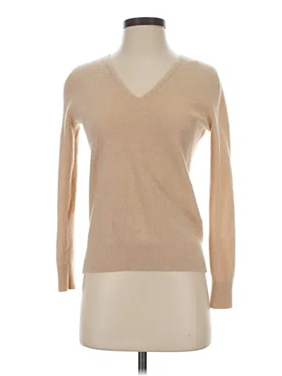 Pre-owned The Group By Babaton Cashmere Pullover Sweater In Brown
