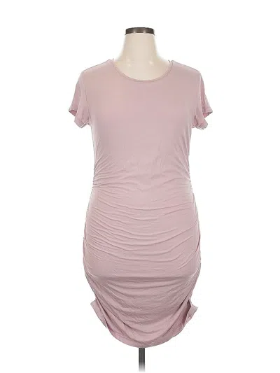 Pre-owned The Group By Babaton Casual Dress In Pink