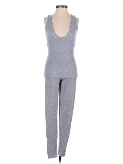 Pre-owned The Group By Babaton Jumpsuit In Gray