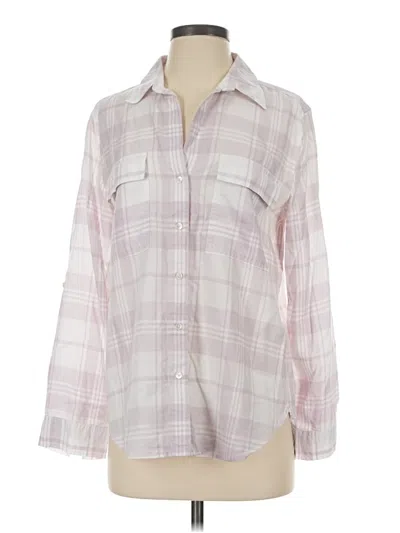 Pre-owned The Group By Babaton Long Sleeve Blouse In Pink