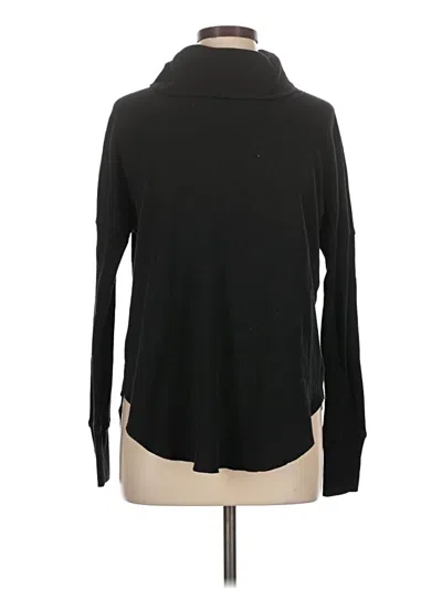 Pre-owned The Group By Babaton Long Sleeve Turtleneck In Black