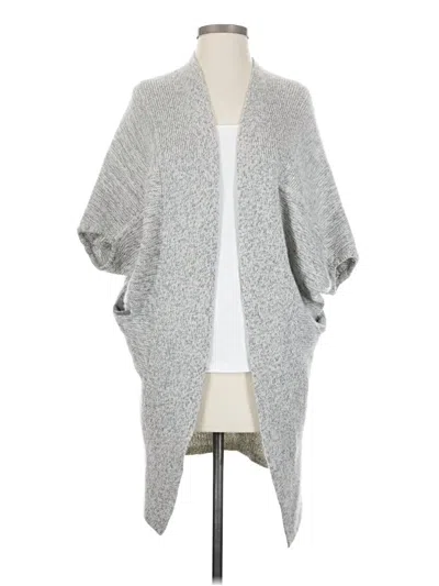 Pre-owned The Group By Babaton Poncho In Gray
