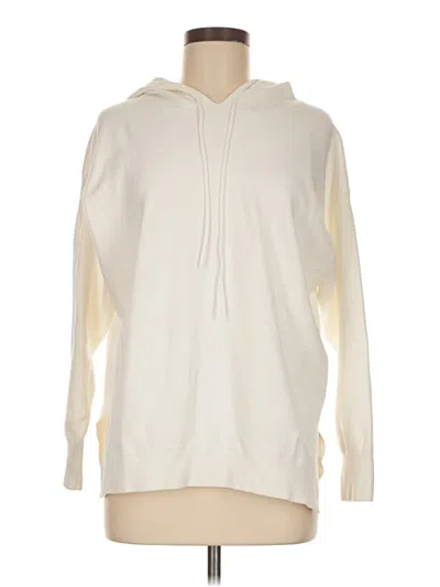 Pre-owned The Group By Babaton Pullover Hoodie In White