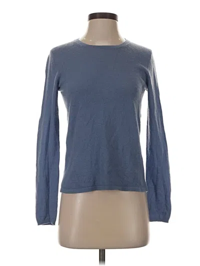 Pre-owned The Group By Babaton Pullover Sweater In Blue