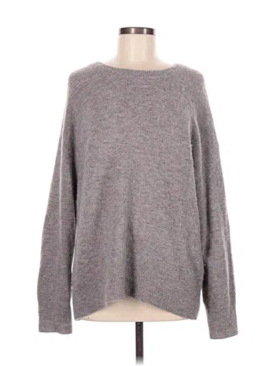 Pre-owned The Group By Babaton Pullover Sweater In Gray