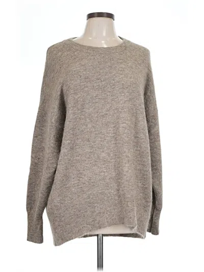 Pre-owned The Group By Babaton Pullover Sweater In Gray
