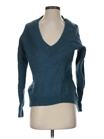 Pre-owned The Group By Babaton Pullover Sweater In Teal