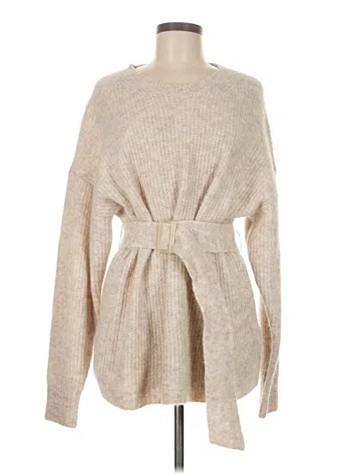 Pre-owned The Group By Babaton Pullover Sweater In White