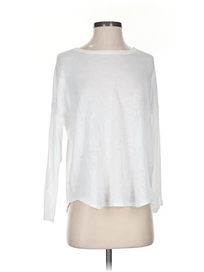 Pre-owned The Group By Babaton Pullover Sweater In White