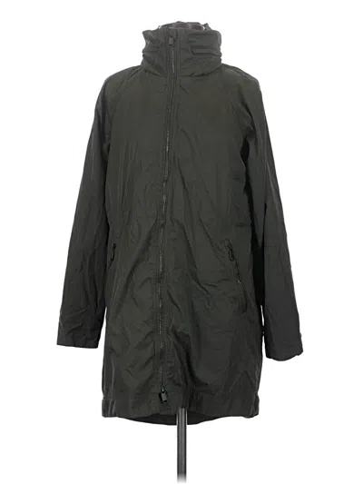 Pre-owned The Group By Babaton Raincoat In Green