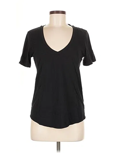 Pre-owned The Group By Babaton Short Sleeve T-shirt In Black