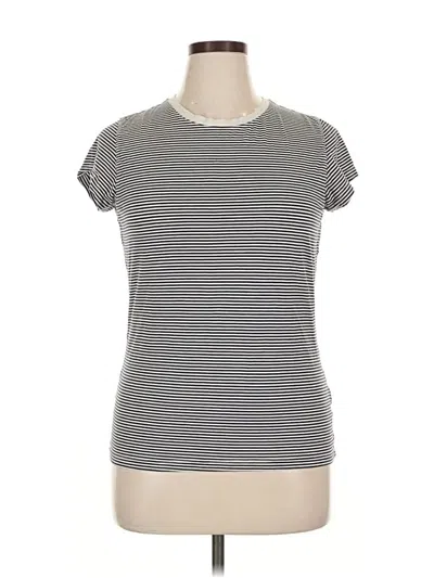 Pre-owned The Group By Babaton Short Sleeve T-shirt In Gray