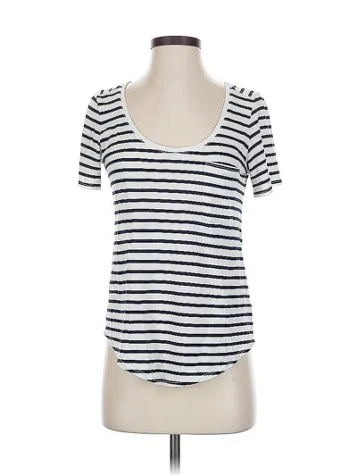 Pre-owned The Group By Babaton Short Sleeve T-shirt In White