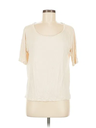 Pre-owned The Group By Babaton Short Sleeve T-shirt In White