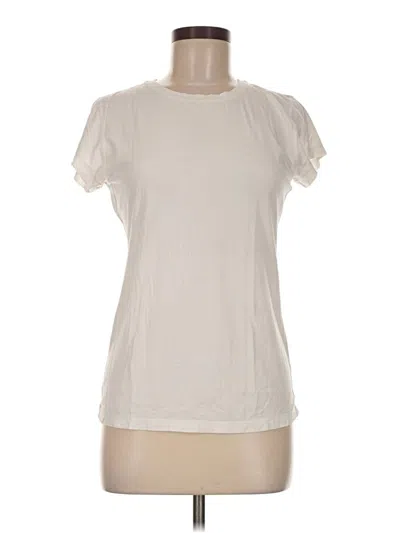 Pre-owned The Group By Babaton Short Sleeve T-shirt In Ivory