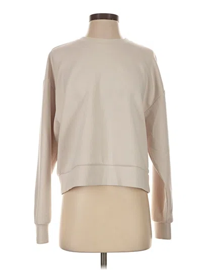 Pre-owned The Group By Babaton Sweatshirt In Tan