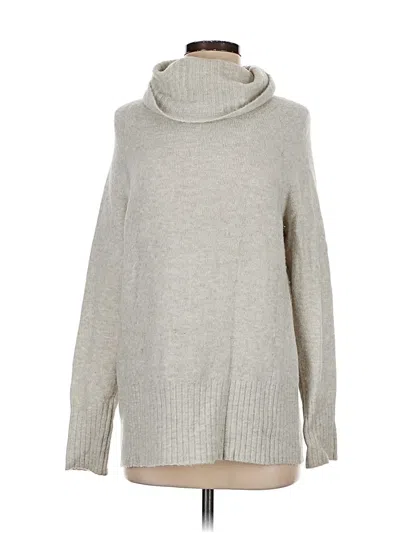 Pre-owned The Group By Babaton Turtleneck Sweater In Gray