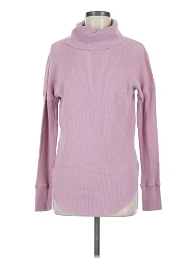 Pre-owned The Group By Babaton Turtleneck Sweater In Pink